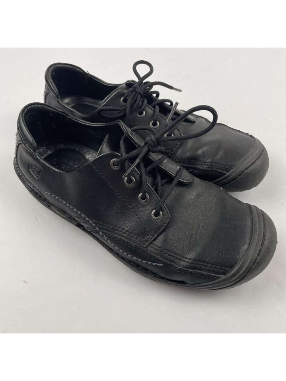 Keen Golden Oxford Shoe Women’s 10 Sneaker Casual Leather Black